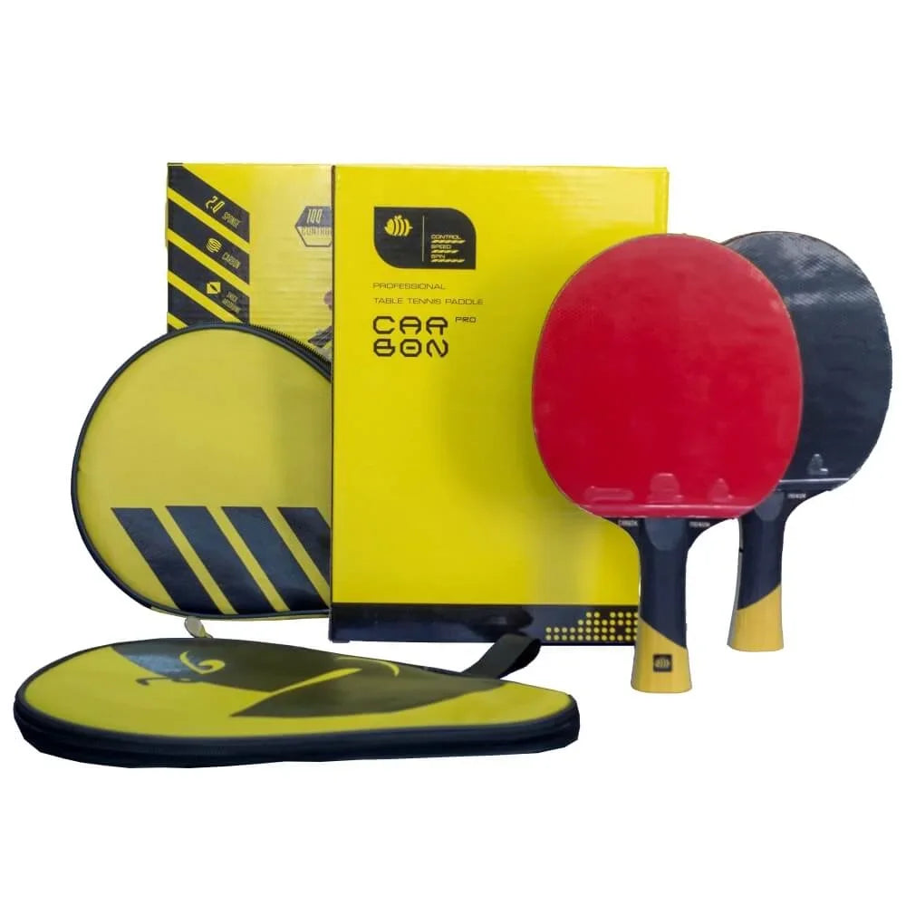 SANWEI BravoBee Carbon Table Tennis Paddle — Professional Control & Spin Bat