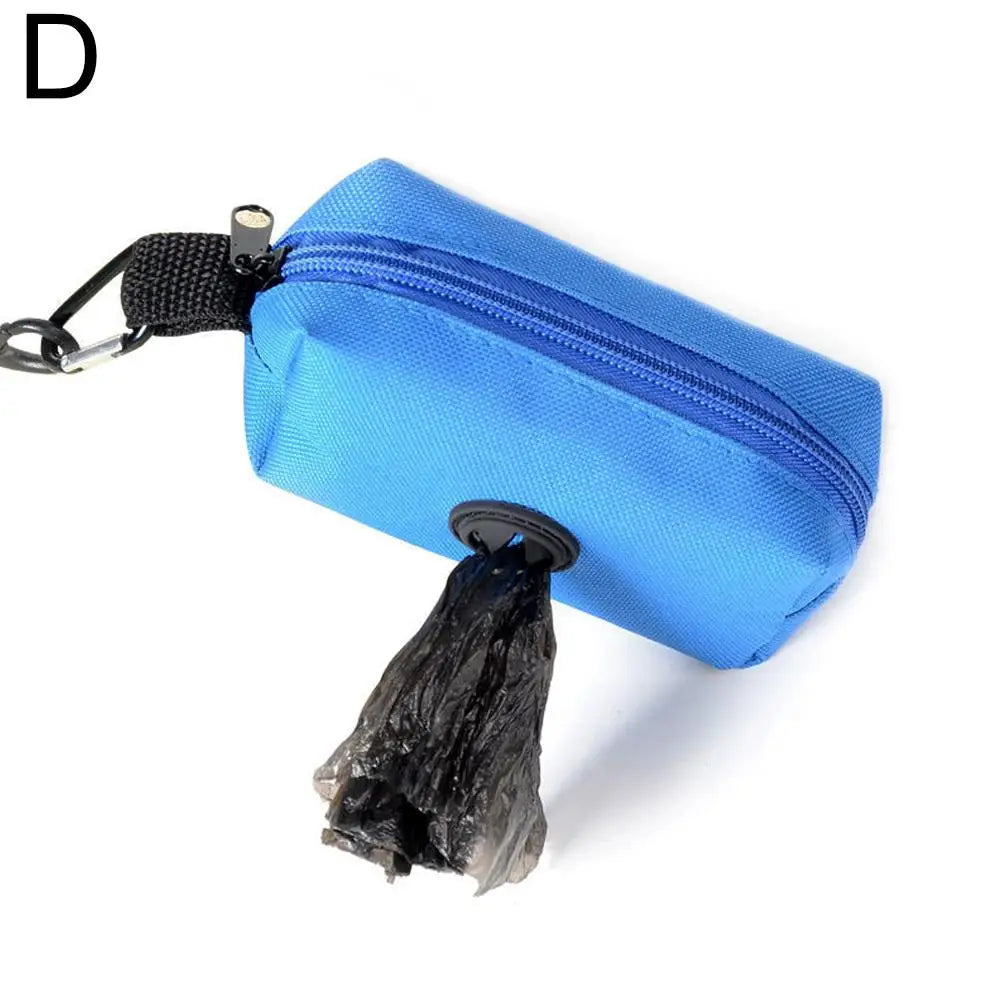 Portable Dog Poop Bag Dispenser — Compact Waste Bag Holder for Leashes