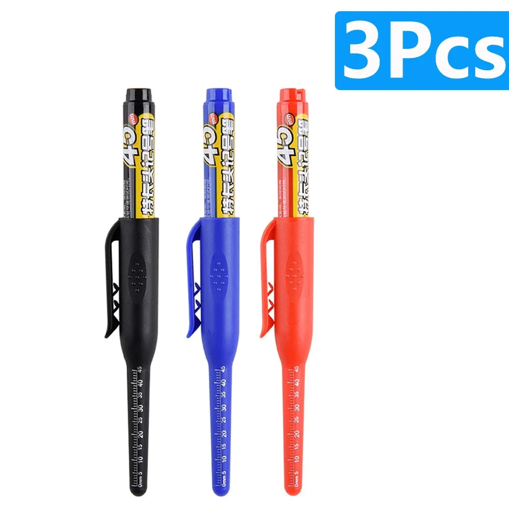 Long Nib Marker Pen — Waterproof For Woodworking