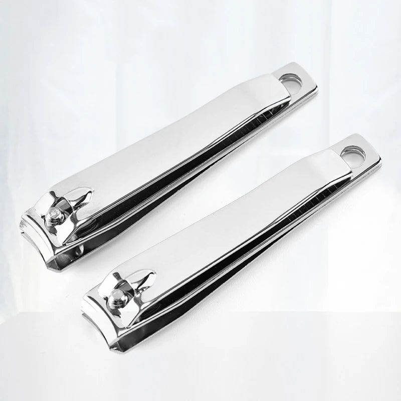 Stainless Steel Nail Clipper — Sharp Professional Trimmer for Fingernails and Toenails