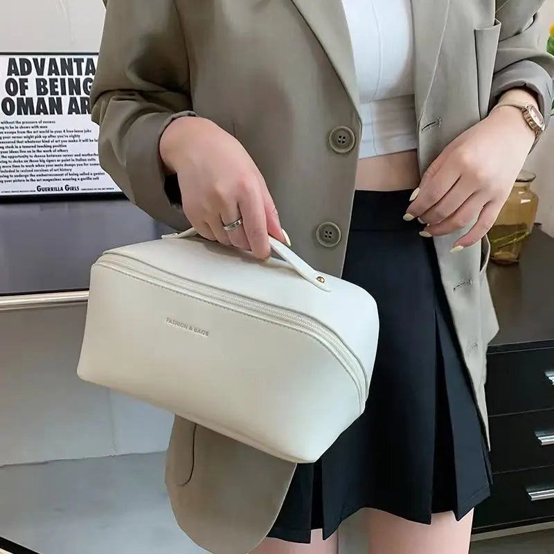 Large Capacity Travel Cosmetic Bag — Multifunction Toiletries Organizer