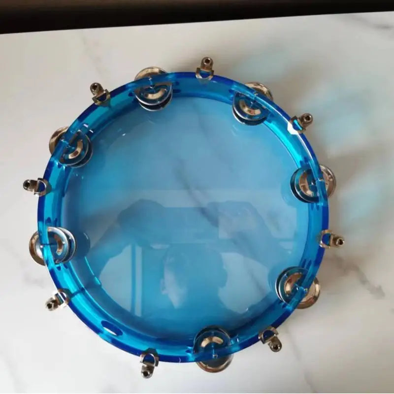 Marbit Adjustable Tambourine — Tunable Percussion Instrument with Metal Jingles