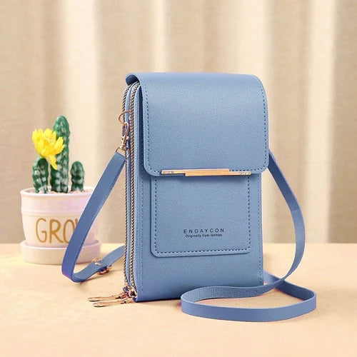 GOT-TOG Women's Crossbody Bag — Fashionable Double-Layer Purse