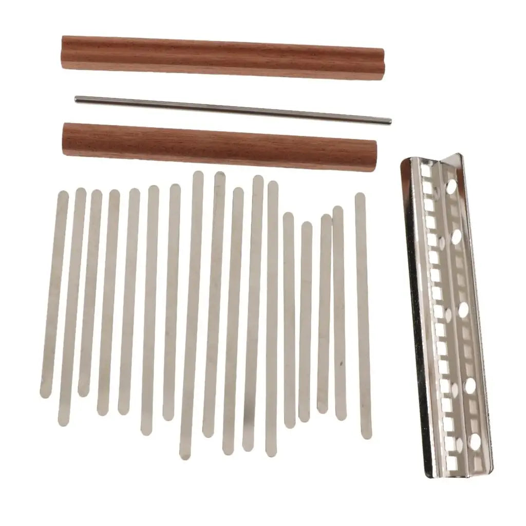 17-Key Kalimba DIY Parts Kit — Replacement Thumb Piano Components