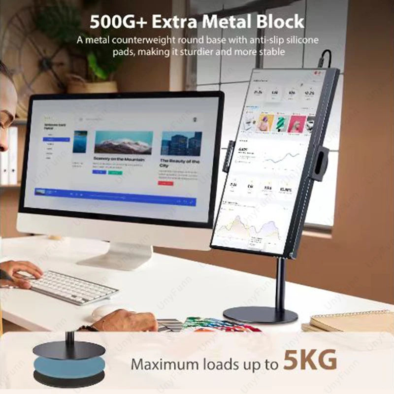 UnyFunn Monitor Stand — Adjustable Height
