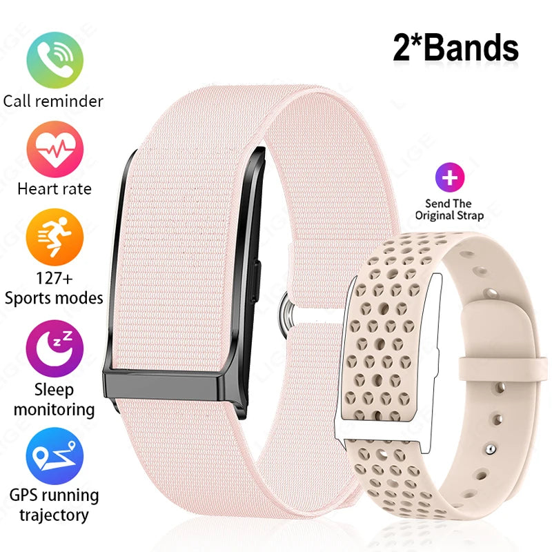 LIGE Smart Watch — Fitness Tracker with Heart Rate & Blood Oxygen Monitor