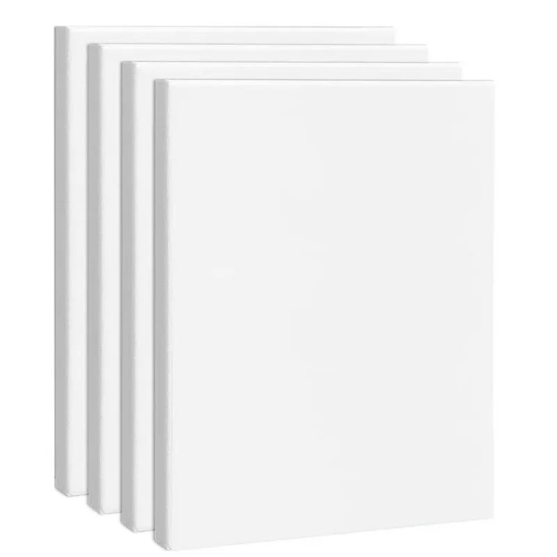 Stretched Cotton Canvas Frame — Professional Surface for Oil and Acrylic Painting