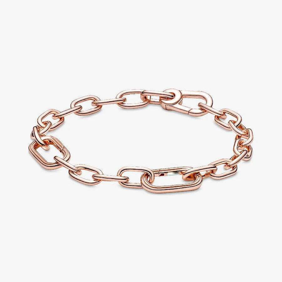 Potdemiel 925 Sterling Silver Charm Bracelet — Elegant Multi-Color Zircon Jewelry