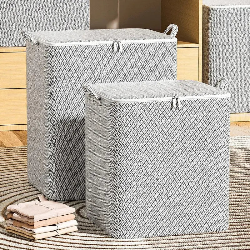 Large Capacity Non-Woven Storage Bag — Closet & Wardrobe Organizer