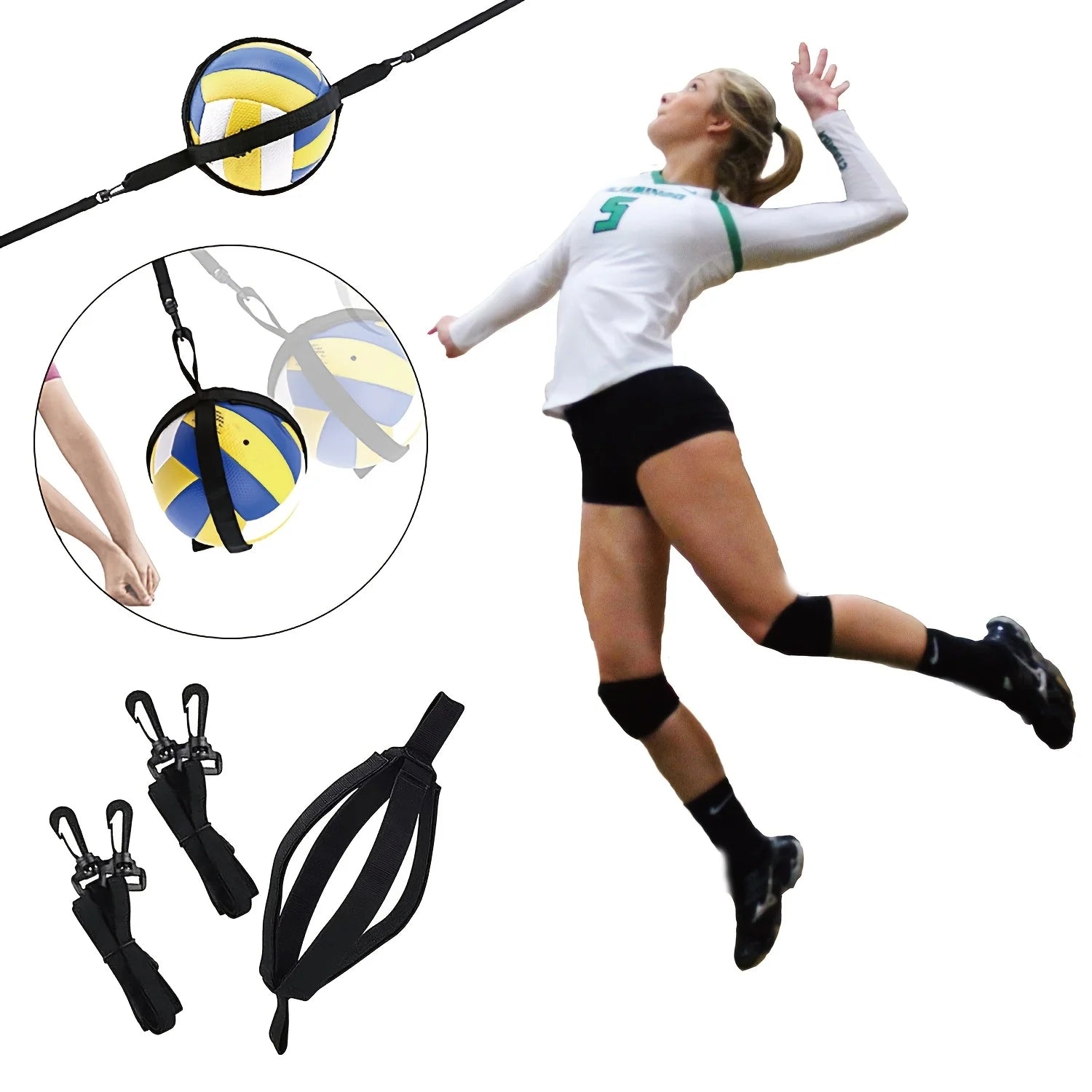 Volleyball Training Rope — Spike Practice & Hand-Eye Coordination Tool