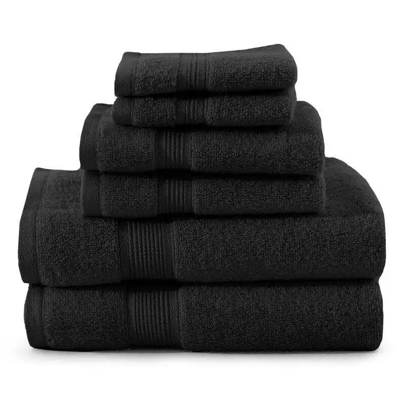 Premium 6-Piece Cotton Towel Set — Ultra Soft & Highly Absorbent