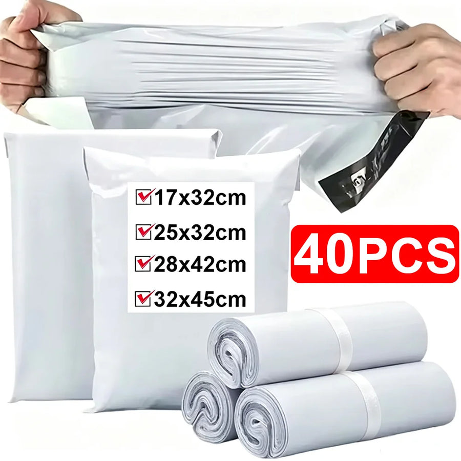 Self-Adhesive Poly Mailer Envelopes — Waterproof Shipping Bags for Business