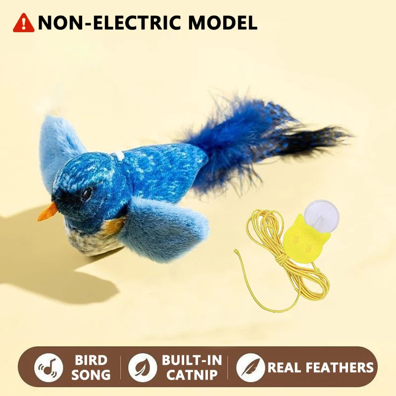 Smart Automatic Cat Toy — Self-Moving Interactive Ball with Tail