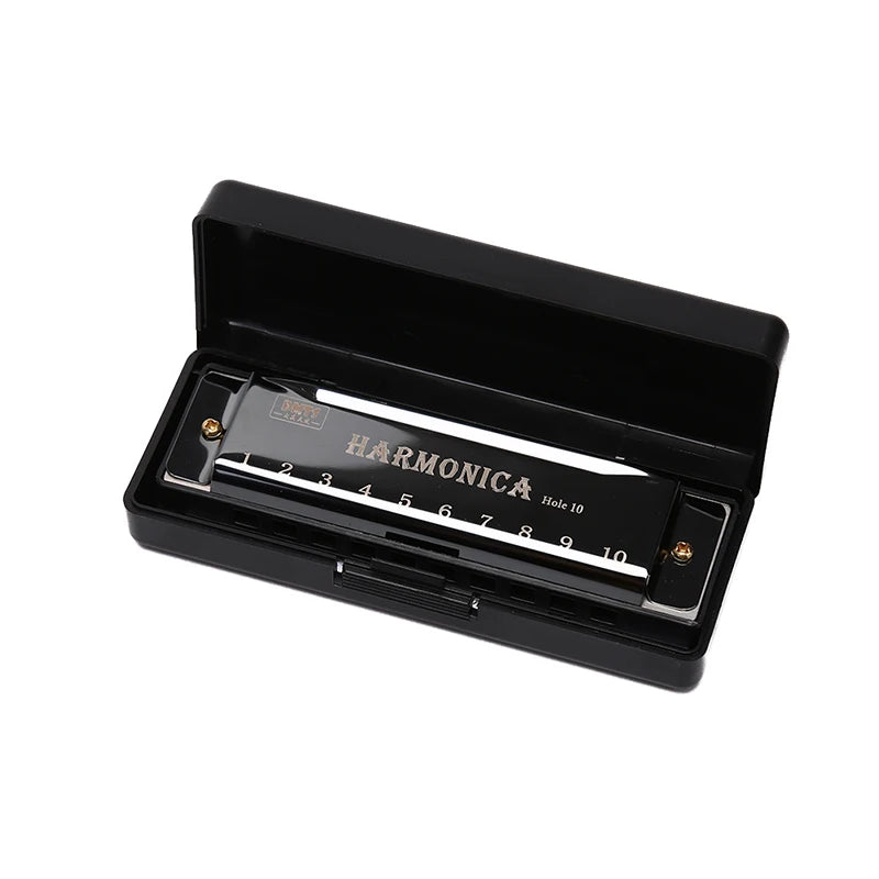 10-Hole Harmonica Mouth Organ — Musical Instrument for Beginners