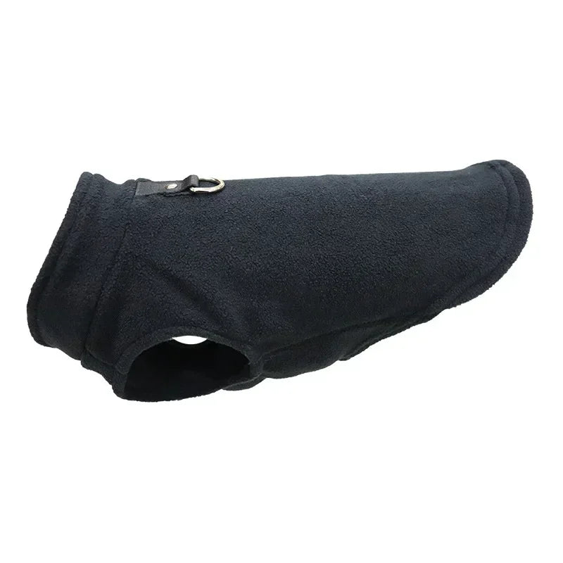 Warm Fleece Pet Vest — Thermal Dog Jacket for Small Breeds