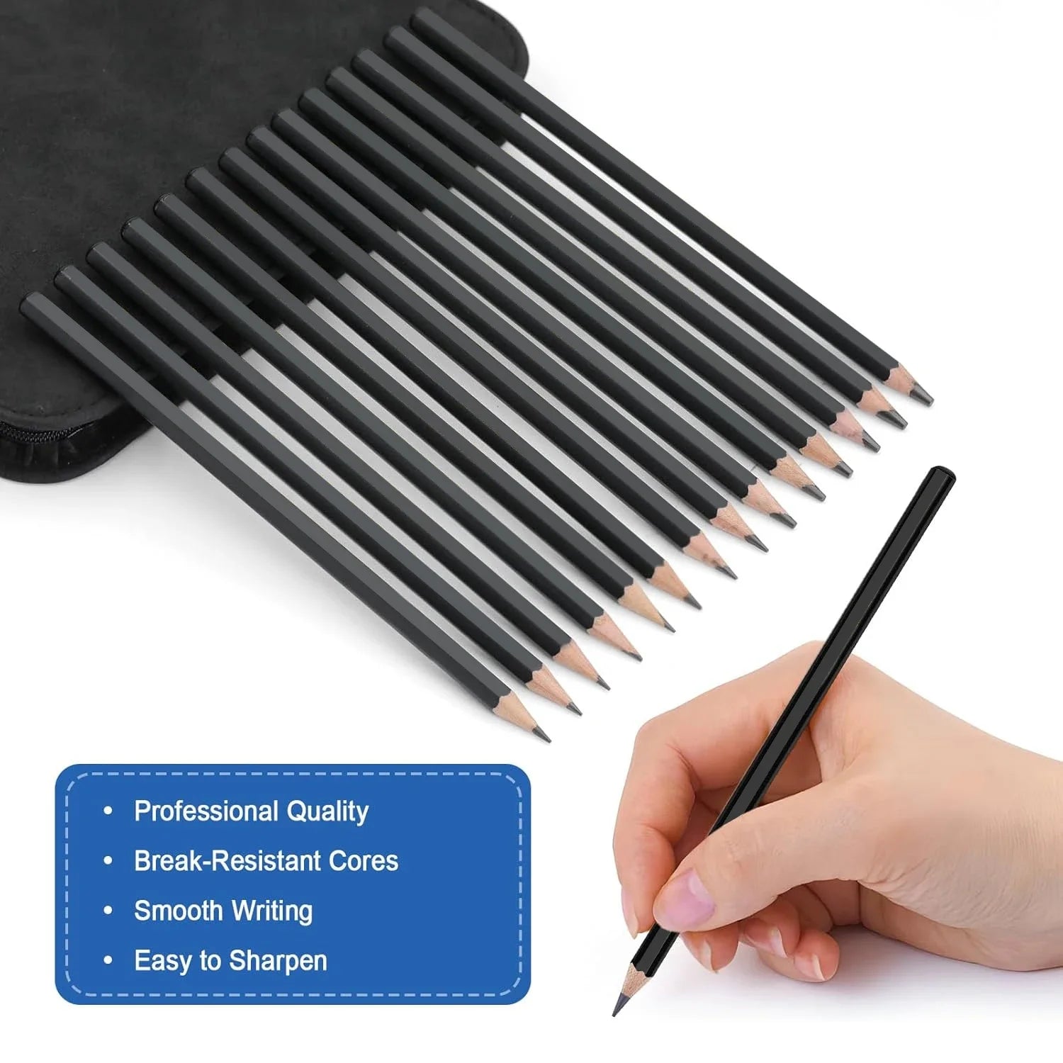 Professional Sketching Kit — Comprehensive Art Supplies Set for Drawing