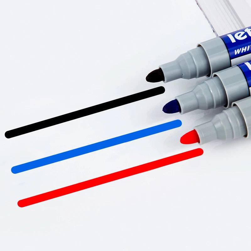 Dry Erase Whiteboard Markers — Vibrant Multi-Color Set for School and Office