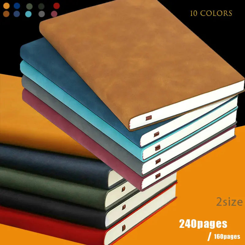 Leather Notebook — Lined Journal
