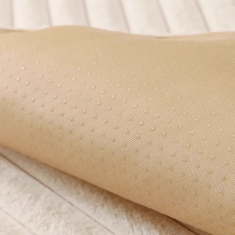 Plush Sofa Mat — Warm Thickened Seat Cushion & Anti-Slip Cover