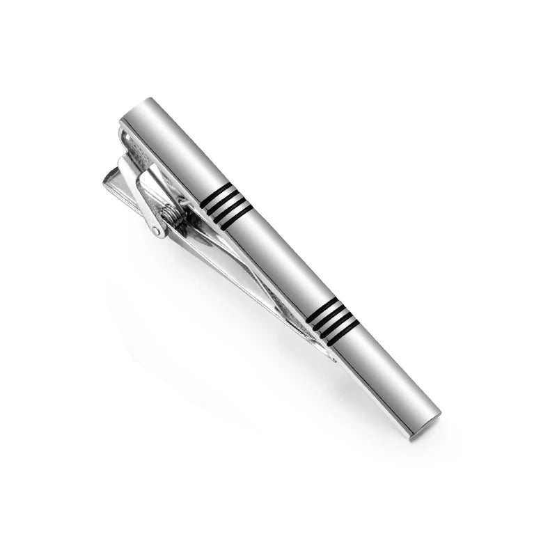 UJOY Men's Metal Tie Clip Set — Classic Business Accessory for Shirts
