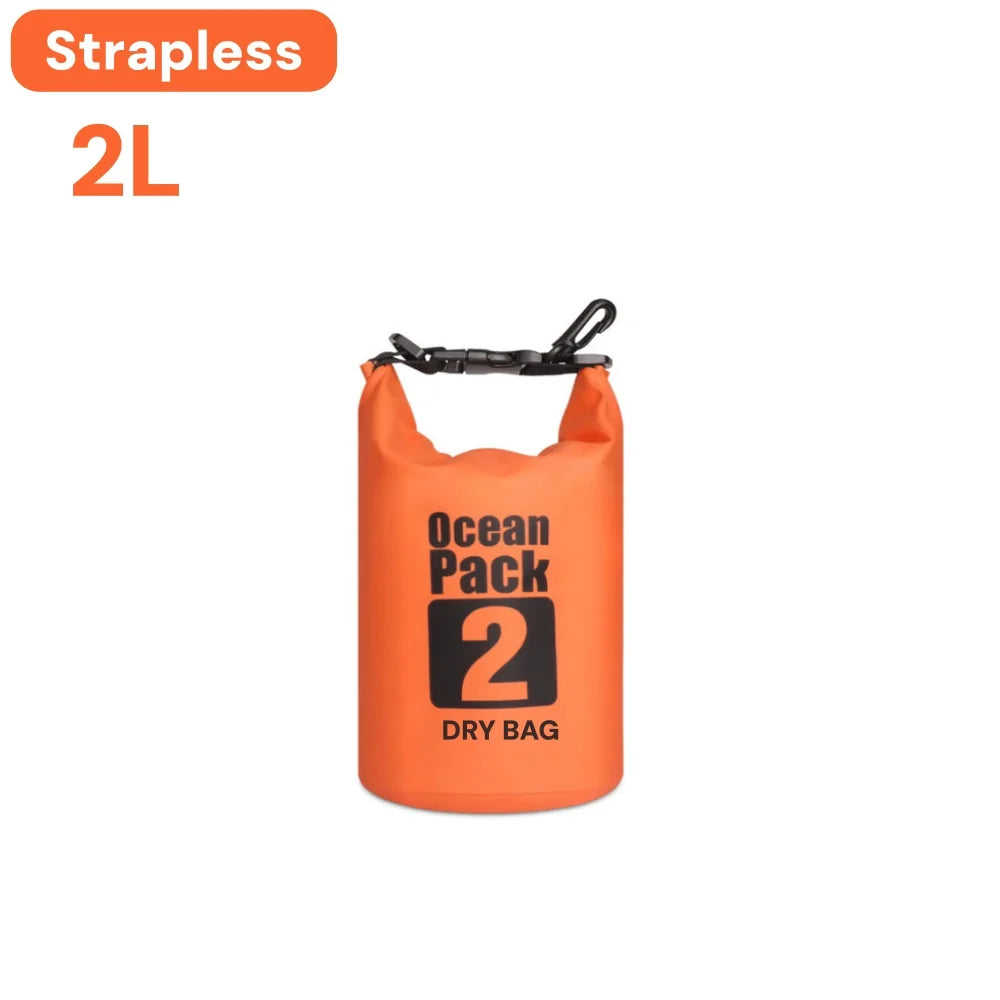 Waterproof Roll Top Dry Bag — Floating Storage for Kayaking and Camping