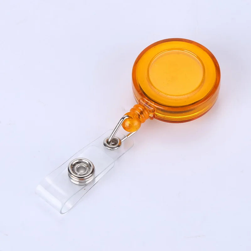pelsone Retractable Badge Reel — Durable ID Holder Clip for Staff and Professionals