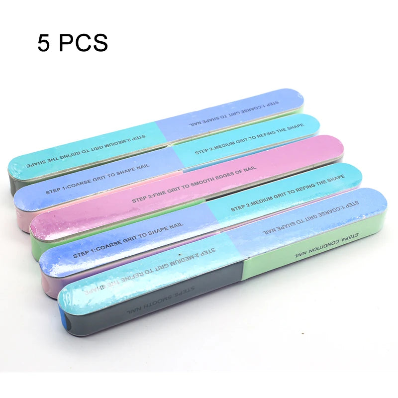 FUMOSIK Nail Buffer Block — Professional Manicure & Pedicure Smoothing Tool