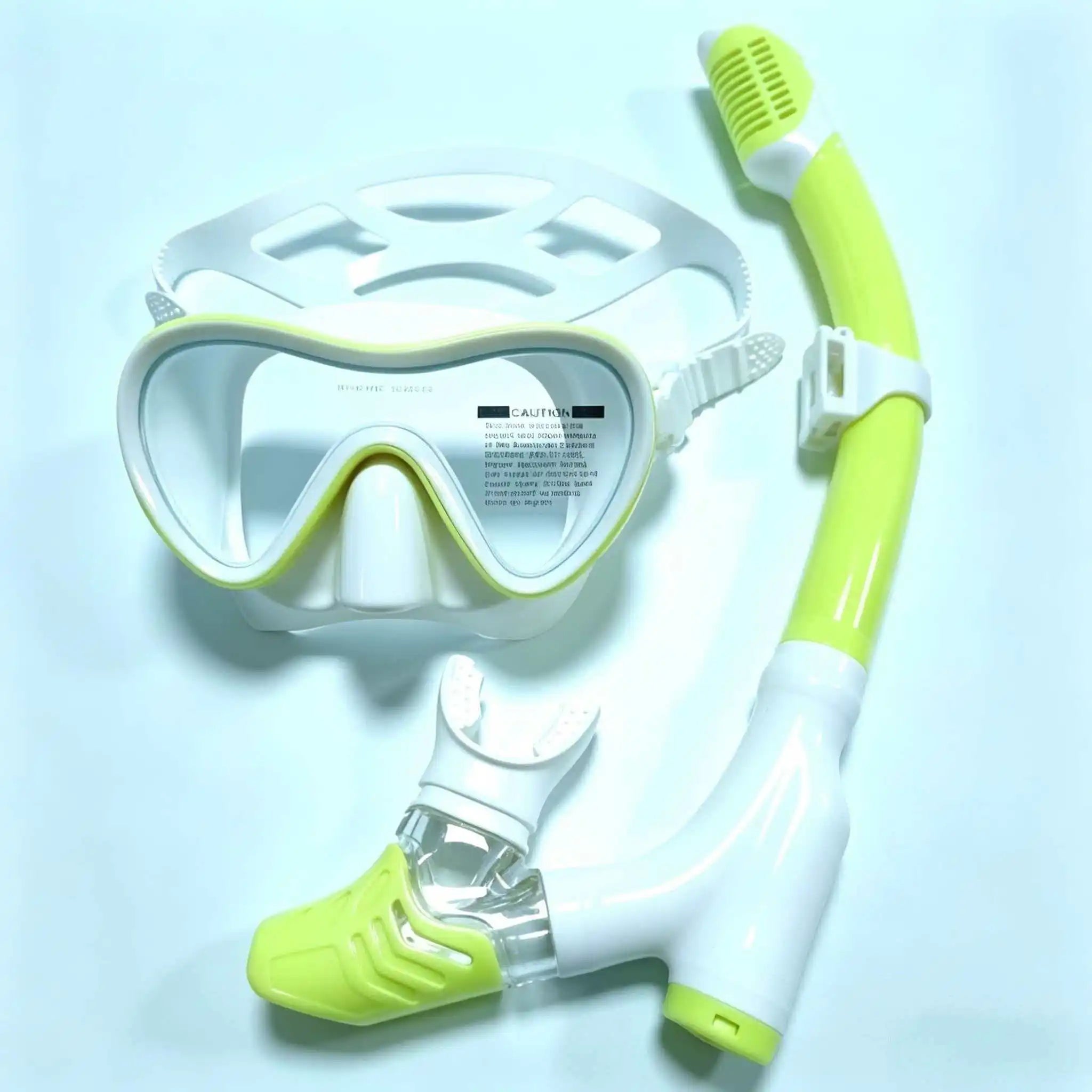 QYQ Full-Dry Snorkel Mask Set — Wide Vision Swimming Gear