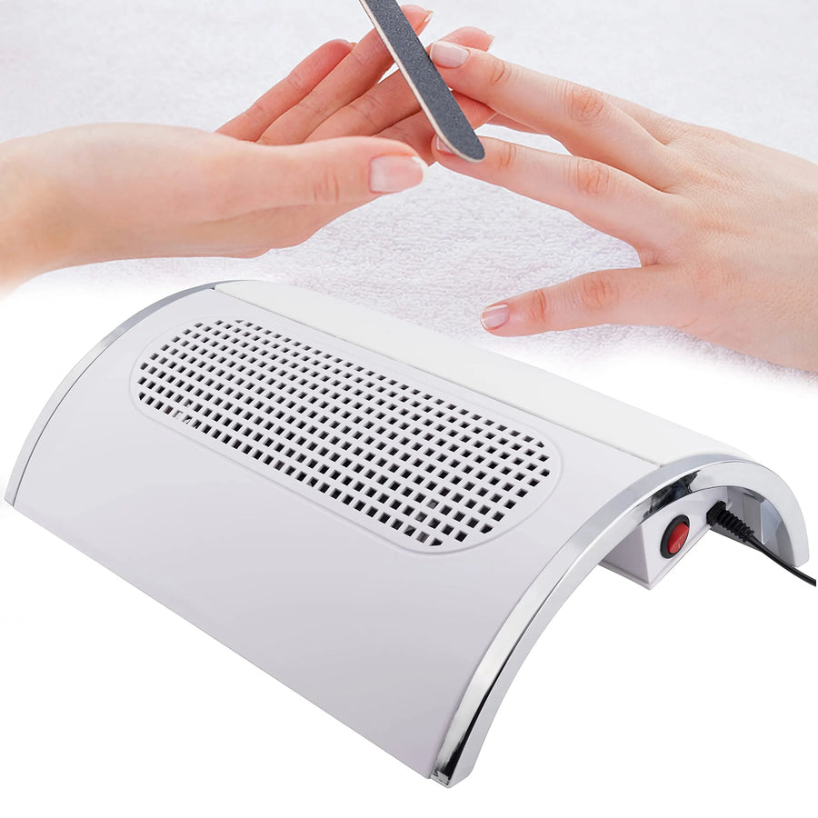 LULAA Nail Dust Collector — High Power Vacuum with Dual Fans