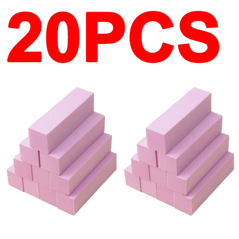 Professional Nail Buffer Block Set — Smoothing and Polishing Tool