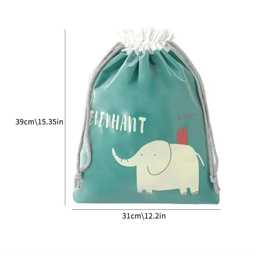 Double Layer Waterproof Drawstring Bag — Portable Multi-Purpose Organizer
