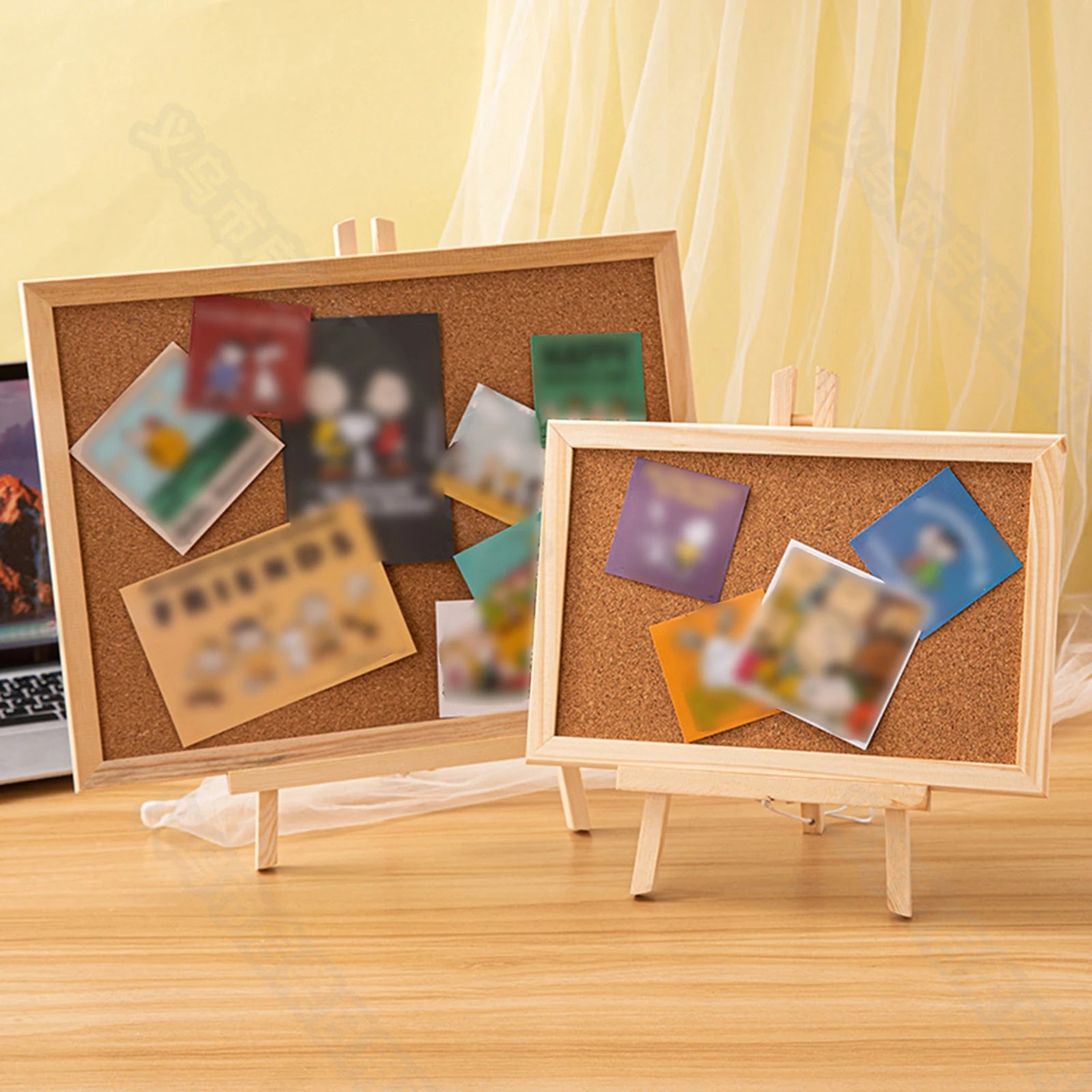 Cork Bulletin Board — Home Office Display