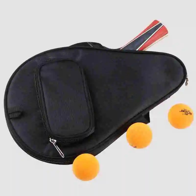 Table Tennis Racket Bag — Waterproof Protective Paddle Case