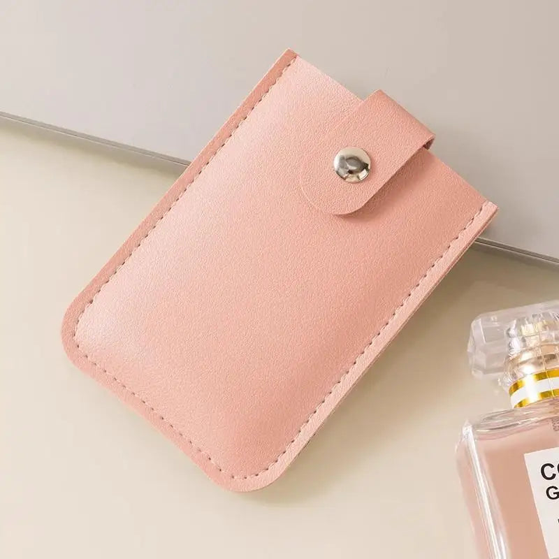 Slim Floral Card Holder Wallet — Minimalist Capacity for Credit Cards & ID
