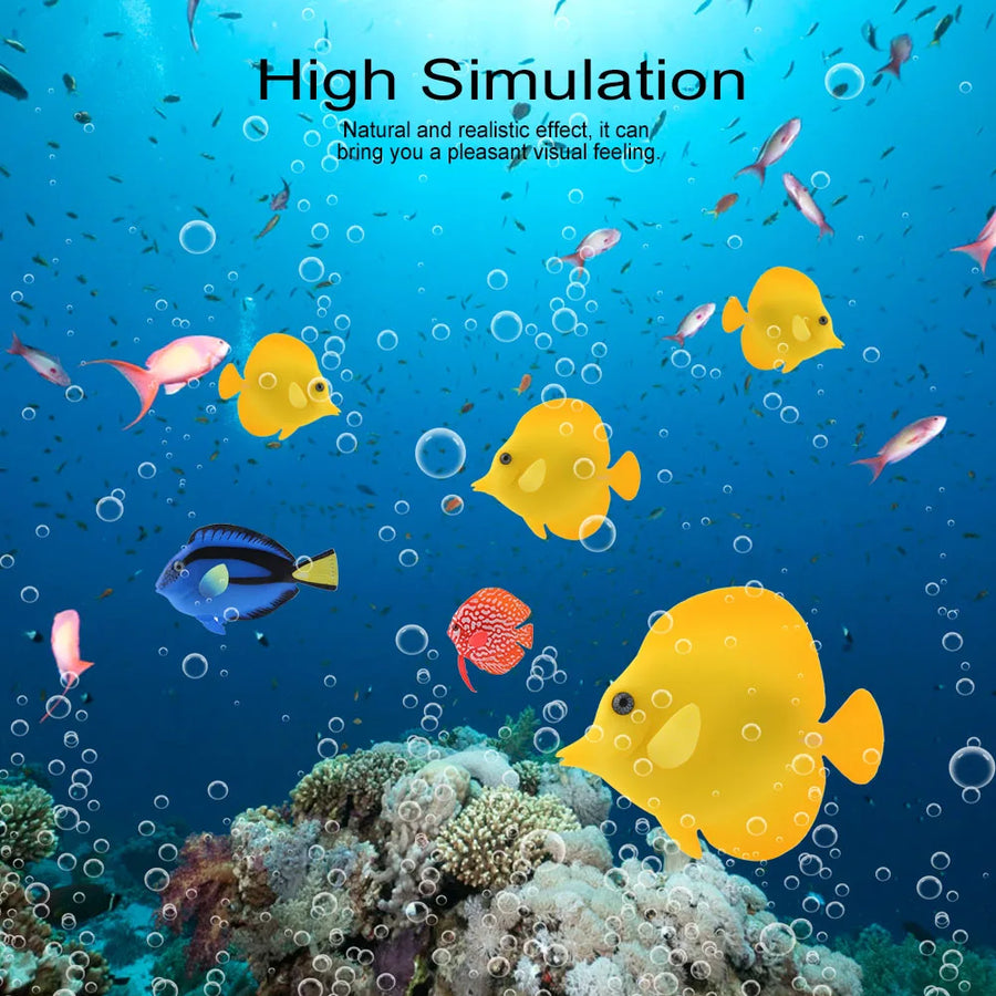 TOPINCN Luminous Artificial Fish — Realistic Aquarium Decoration Ornament
