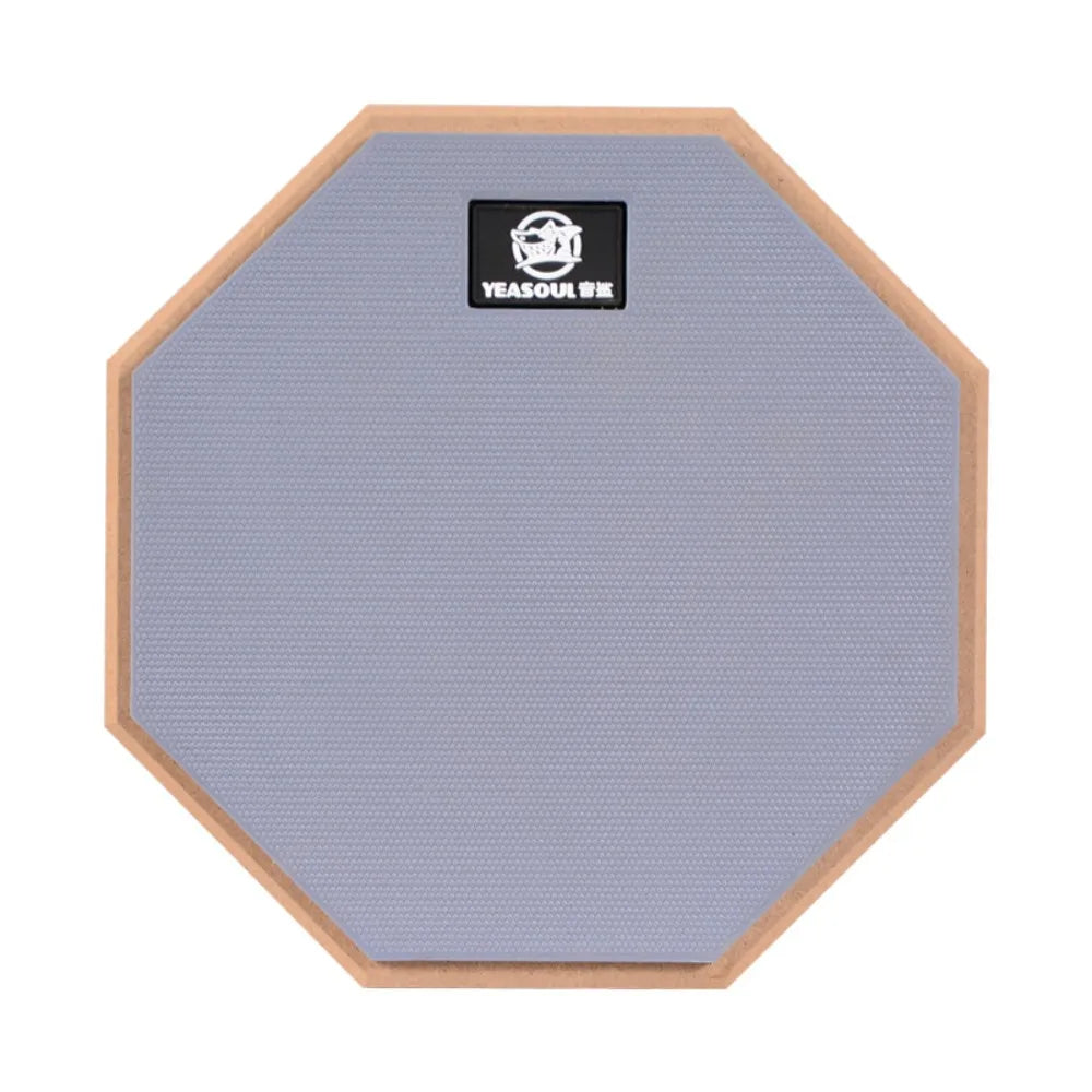 8-Inch Snare Drum Practice Pad — Shock-Absorbent Training Tool