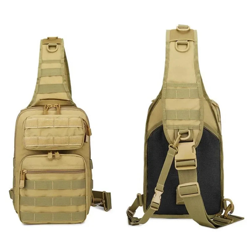 Tactical Chest Bag — Large Capacity Outdoor Crossbody Shoulder Bag