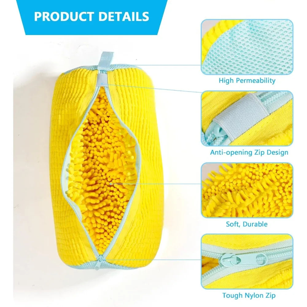 Durable Shoe Washing Machine Bag — Protective Laundry Bag for Sneakers