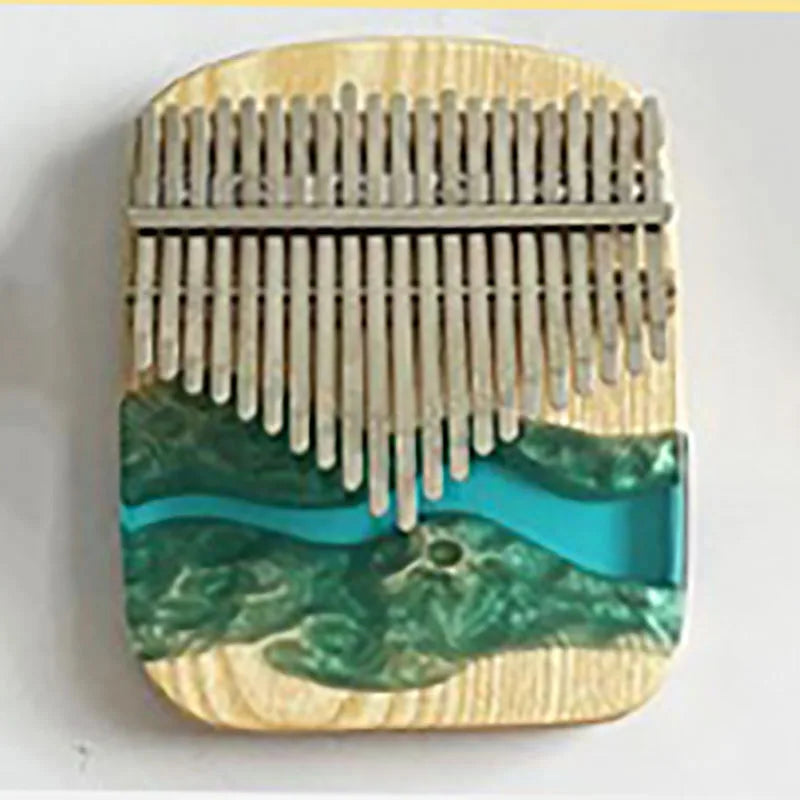 SHXI Resin and Wood Kalimba — Professional Percussion Instrument