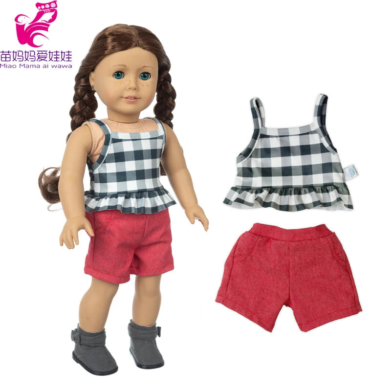 Miao Mama ai wawa Winter Doll Coat — Warm Outfit for 18 Inch Dolls