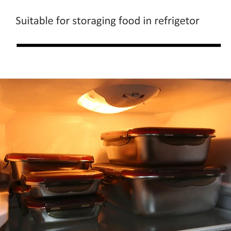 Stainless Steel Bento Box — Leakproof Food Storage Container