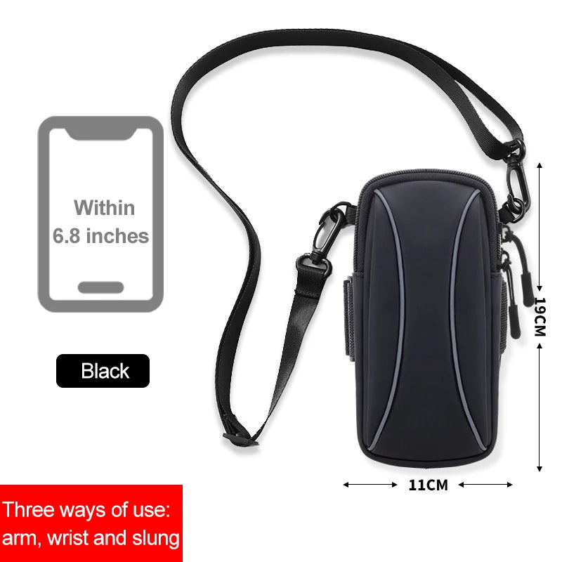 DIXSG Sports Cell Phone Armband — Breathable Running Arm Holder