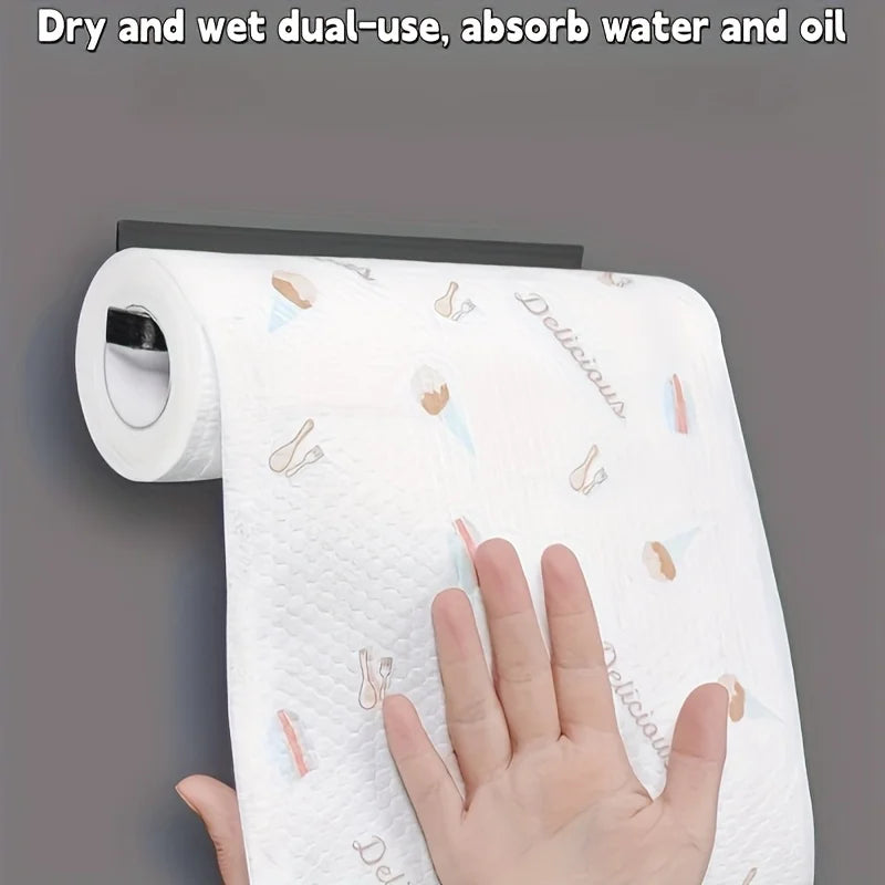Absorbent Kitchen Dishcloths — Thickened Wood Pulp Cleaning Sheets