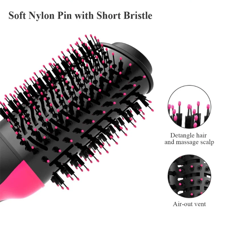 WITZIO Hot Air Brush — Professional 5-in-1 Hair Styler & Volumizer