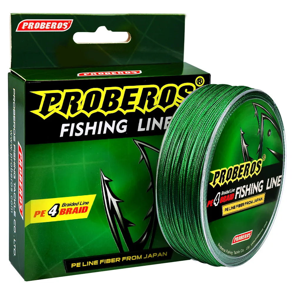 4-Strand Braided Fishing Line — High Strength Multifilament for Carp & Ocean