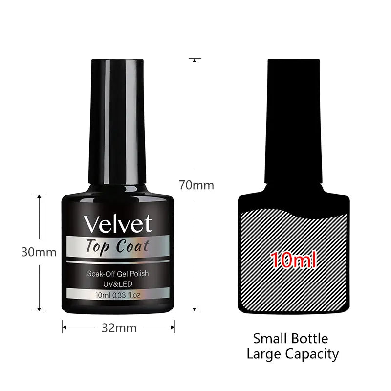 Arte Clavo Matte Top Coat Gel Polish — Long Lasting Non-Wipe Sealer