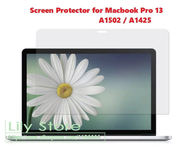 Matte Anti-Glare Screen Protector — Scratch Resistant Film, 3 Pack