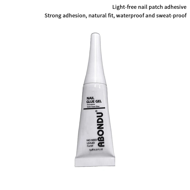 Quick Drying Solid Nail Glue — Long Lasting Press On Nail Adhesive