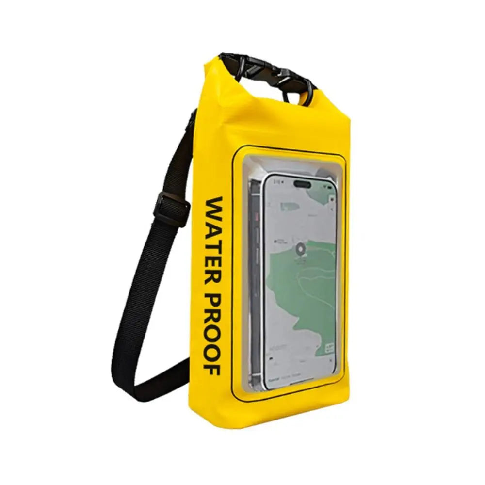 2L Waterproof Mobile Phone Bag — Touchscreen Compatible Dry Bag for Swimming