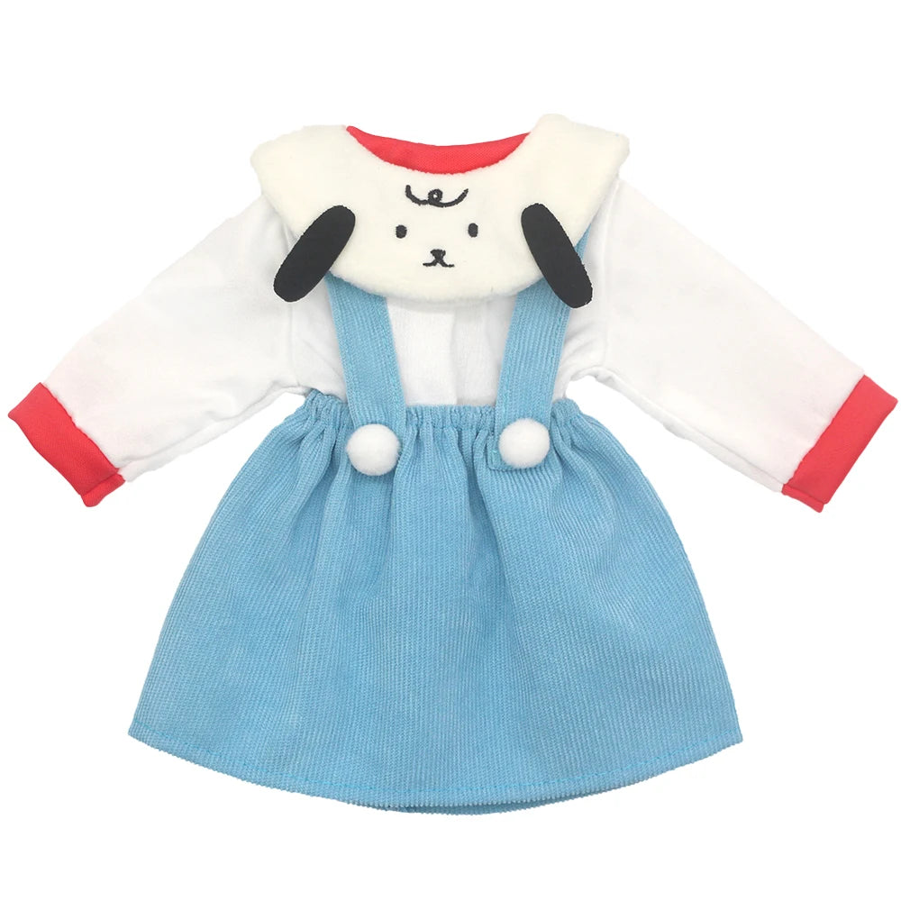 Kanvtoy Doll Clothing Sets — Cute Rompers and Shoes for 13-18 Inch Dolls